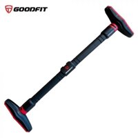 Xà đơn gắn cửa, treo tường thép chịu lực có thước thăng bằng GoodFit GF201PU (model 2021) 96-135cm (Cái)