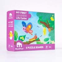 [XẢ DỌN KHO] Bộ tranh ghép hình puzzle cho bé 2.5+ MyndToys My First Learning tranh lắp ghép phát triển trí tuệ