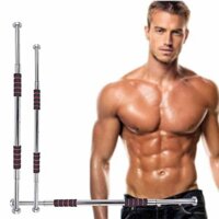 Xà đơn treo tường gắn cửa độ dài tùy chỉnh 80 -  130 cm , dụng cụ tập gym