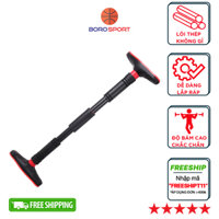 Xà Đơn  Treo Tường Gắn Cửa Điều Chỉnh Độ Dài Linh Hoạt ,Mẫu Mới Chất Liệu Thép Không Gỉ Chịu Lực 150kg , Tay Cầm Bọc Đệm PVC Chống Trượt - 100 -  150 cm