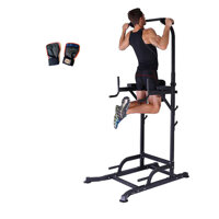 Xà Đơn Xà Kép Đa Năng T056 Điều Chỉnh Chiều Cao Di Động Đại Nam Sport  Kèm Găng Tay Tập Xà