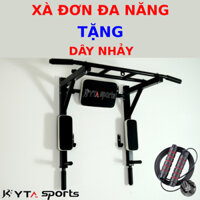 Xà Đơn Xà Kép Treo Tường Đa Năng Kyta Sports Pro Tập Thể Dục Tại Nhà Tặng Dây Nhảy Giảm Cân