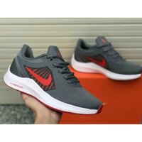 Xả Giày Nike Running Dowshifter 10 Xám Đỏ Men [Chính Hãng - FullBox]