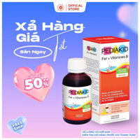 (Xả hàng 12/2025) Pediakid Fer + Vitamines B - Bổ Sung Sắt Và Vitamin Nhóm B,Phát Triển Toàn Diện Cho Bé ( Chai 125ml )
