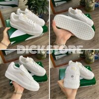 XẢ HÀNG  ẢNH THẬT-HÀNG THẬT  Giày sneaker PM puumaa full trắng da bóng dành cho nữ