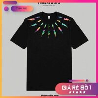 🔥XẢ HÀNG🔥 Áo Thun Tia Sét hiệu ứng phản quang 7 màu