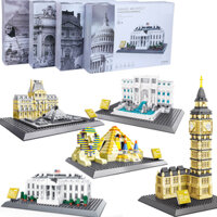 XA HANG Bộ lắp ráp mô hình kiếm trúc QIZHILE nhiều mẫu