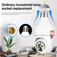 XẢ HÀNG CAMERA  ,Camera Không Dây Đàm Thoại 2 Chiều Bóng Đèn  , 1080P, Xoay 360 Độ,Phát Hiện Báo Động Chuyển Độn