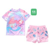 XẢ HÀNG CÓ SẴN HÈ 2002M14- BỘ BƠI NÀNG TIÊN CÁ BÉ GÁI (16-37kg) sẵn mẫu 9 size XL,2XL, mẫu 11 4XL