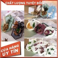 [XẢ HÀNG] Combo 14 Món Phụ Kiện trọn bộ Trang Trí Bánh Kem/nến thơm- Khuôn Silicone Cao Cấp