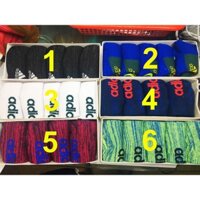 [XẢ 💥 HÀNG] Combo 5 đôi Tất Nam Adidas, Chất liệu cotton dày dặn chính hãng 100% new box Cam kết hỗ trợ khách hàng 24/7