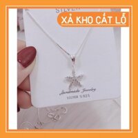 [XẢ HÀNG] free ship dây chuyền sao biển cho nữ bạc ta nguyên chất
