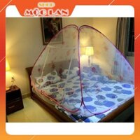 [Xã hàng Giảm 30%] Mùng chụp tự bung 1m4 x 2m - HỒNG HOA