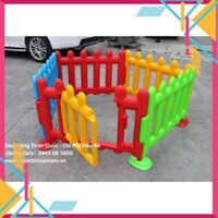 XÃ HÀNG -  Hàng rào nhựa mầm non - Hàng rào mầm non cho bé