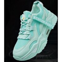 XẢ HÀNG LẺ SIZE Giày sneaker nữ độn đế tăng chiều cao 5 phân GN07 - xanh