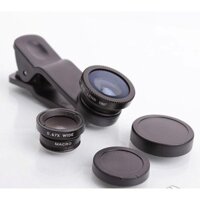 [XẢ HÀNG] Lens Chụp Hình Điện Thoại 3 Trong 1 Thiết kế Chuyên Nghiệp - [TBTQ]