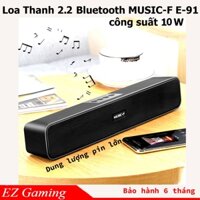 [Xả hàng] Loa Thanh soundbar 2.2 Bluetooth E91 10W, Pin dung lượng lớn, âm thanh sống động, Hổ trợ thẻ nhớ,USB.