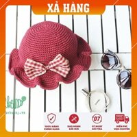 [Xả Hàng] Mũ Trẻ Vành sóng - Mũ bé gái - Mũ trẻ em dễ thương - Mũ mùa hè