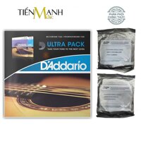 [Xả Hàng] Set 2 Bộ D'Addario EJ26, EZ910 Dây Guitar Acoustic Phosphor Bronze, 85/15 Bronze - Cỡ 11 DAddario