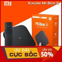 XẢ HÀNG TỒN Tivi Box Xiaomi Mi box S 4K SX 2020 Bản Quốc Tế Tiếng Việt Tìm Kiếm Giọng Nói .....