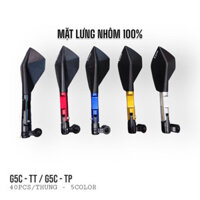 (Xả hàng ưu đãi) Gương 5 Cạnh Rizoma Full Nhôm Xoay 360 Độ Loại 1 Gập Mặt Đồng Hồ Gắn Các Dòng Xe Máy