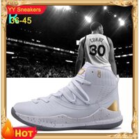 XẢ HẾT Giày bóng rổ Stephen Curry 5 NBA: 36-45 Giày bóng rổ trẻ em / người lớn 2021