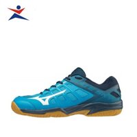 XẢ HẾT Giày cầu lông nam, giày bóng chuyền Mizuno Gate Sky 2 71GA194001 mẫu mới dành cho nam và nữ màu xanh 2021