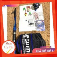 [Xả Kho] --TT [ Xả Kho ] Combo Cần Câu Cá Bộ Cần Shimano-Máy-Túi Đựng Cần Đủ Size Kèm Phụ Kiện --TT