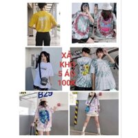 [XẢ KHO 5 ÁO 100K] ÁO THUN PHOM RỘNG UNISEX