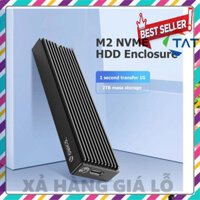 XẢ KHO ♒︎ Box Ổ Cứng SSD M.2 NVMe PCIe ORICO M2PV-C3 Chuẩn USB 3.1 Type-C - Biến SSD M2 NVMe thành ổ cứng di động - SHOP