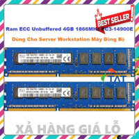 XẢ KHO ♒︎ Ram Server Hynix 4GB 1866MHz PC3-14900E 1.5V ECC Unbuffered Dùng cho Server Workstation Máy đồng bộ - SHOP BÁN