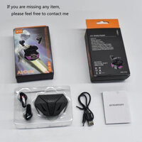 XẢ KHO ♒︎ Tai nghe Gaming Bluetooth 5.1 X15 tai phone nghe nhạc thể thao không dây pin trâu nhét tai chơi game không độ