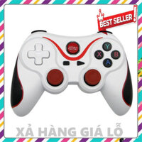 XẢ KHO ♒︎ Tay Cầm Chơi Game X3 ( TRẮNG ) Bluetooth Cho Smartphone, PC, Laptop, Android, IOS, Windows