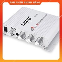 Xả Kho- Ampli mini công suất Lepy LP-838 12V Hi-Fi 2.1 -dc2392