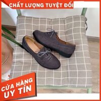 [XẢ KHO - ẢNH THẬT 100%] Giày OXFORD Nữ Da Lộn Vintage MS.GB.0001