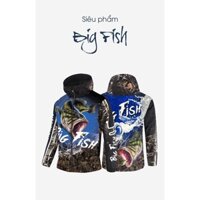 [XẢ KHO] Áo Chống Nắng, Chống Rét Câu Cá 3D BIG FISH thoáng mát cho các cần thủ chuyên nghiệp- HM2K MALL