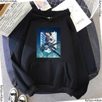 [Xả kho ]Áo hoodie Attack On Titan Levi dài tay đẹp siêu ngầu giá rẻ nhất
