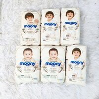 [Xã kho] Bỉm Moony Natural Trắng, Tã Monny Xanh Tiêu Chuẩn Quần, Dán Size Newborn S58 M46 L38 M46 L36 XL32 Trai Gái