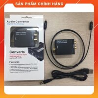Xả Kho- Bộ chuyển đổi Optical Audio to RCA Audio - Digital to Analog Audio R/L Kèm dây quang -DC633