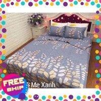 Xả kho Bộ drap giường cotton poly mát mịn (chọn mẫu)
