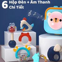 [xả kho] Bộ Gặm Nướu Cho Bé, Xúc Xắc Nhiều Màu Sắc, Đồ Chơi, Gặm Nướu Cho Bé Dưới 1T