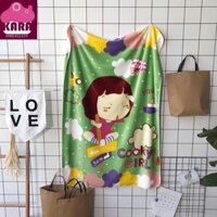 {XẢ KHO} Chăn băng lông 2 lớp siêu mịn cho bé. kích thước 1m x 1m40