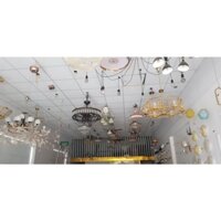 (XẢ KHO CHÀO HÈ) Quạt trần đèn dấu cánh, quạt treo phòng khách