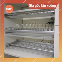 [Xả Kho] Chính Hãng Giá Để Bát Đĩa Tủ Bếp INOX 304 Cao Cấp 3 tầng (Lắp Đặt Tận Nơi)