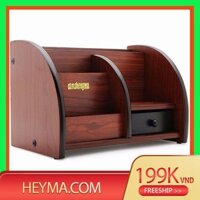 [Xả Kho] [Chính Hãng]-Hộp Cắm Bút Gỗ Xukiva SM 6051-VPP Thanh Tú