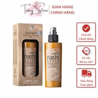 Xả khô cho tóc xoăn Argan Nashi dưỡng mềm, bóng, làm phồng chân tóc