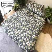 Xả kho cuối năm bộ drap giường cotton poly (chọn mẫu)