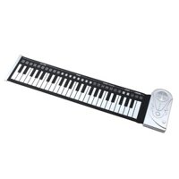 Xả Kho Đàn piano điện tử bàn phím cuộn dẻo 49 keys (Trắng) DK171