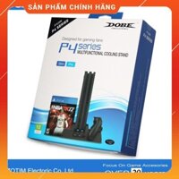 Xả Kho- Đế Tản Nhiệt Kèm Khay Đựng Đĩa Game Cho Máy PS4 Pro & PS4 Slim– Hàng Nhập Khẩu -dc3817