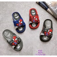 XẢ KHO Dép lê hình siêu nhân nhện cho bé trai, dép lê bé trai  quai ngang ADDA hàng Thái Lan siêu nhẹ êm chân